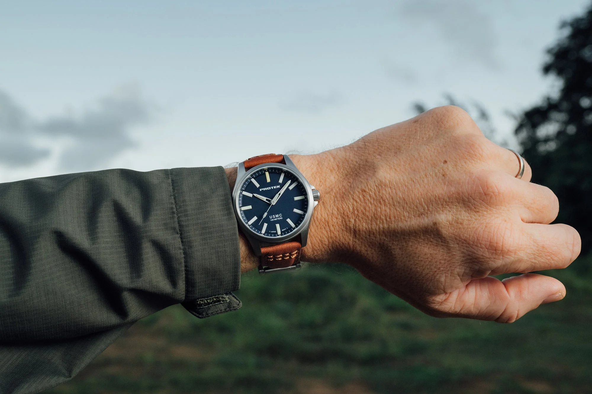 ProTek PT3103 USMC Field Titanium Navy Tan