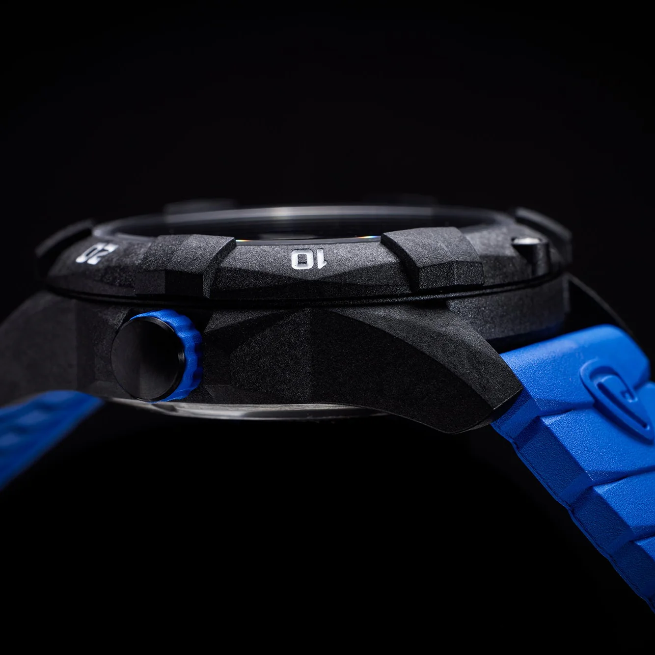 ProTek Carbon Dive PT1003 Series Tritium Black Blue